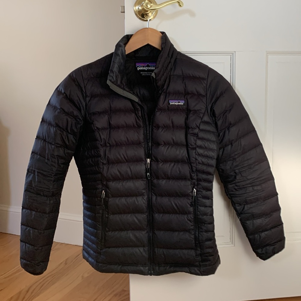 Patagonia Women's Black Down Sweater Jacket